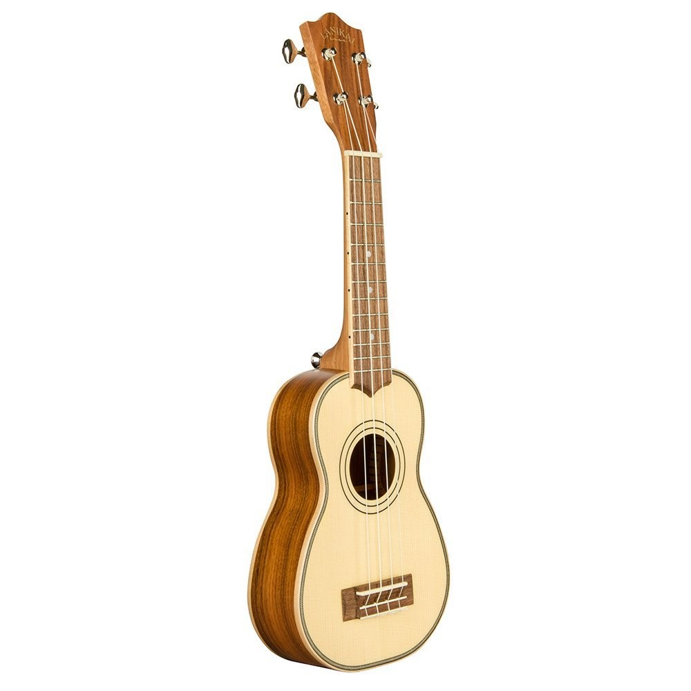 Lanikai SPST-S Spruce Soprano Ukulele küçük görsel 2