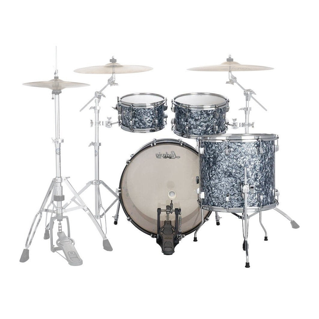 Ludwig Neusonic Downbeat Steel Blue Pearl Shell Pack Davul Seti küçük görsel 6