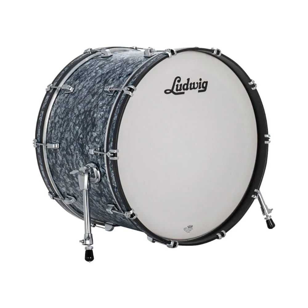 Ludwig Neusonic Downbeat Steel Blue Pearl Shell Pack Davul Seti küçük görsel 7