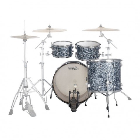 Ludwig Neusonic Downbeat Steel Blue Pearl Shell Pack Davul Seti küçük görsel 12