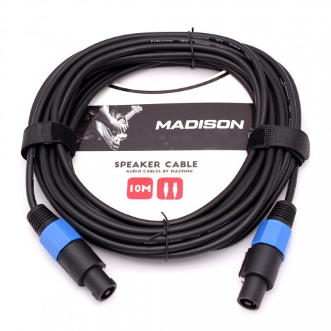 Madison Hoparlör Kablosu Speakon Jack 10 Metre- SİYAH küçük görsel 2