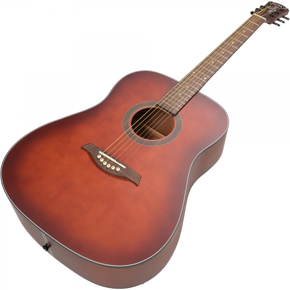 Madison MAG-41M-TRD Trans Red Akustik Gitar küçük görsel 15
