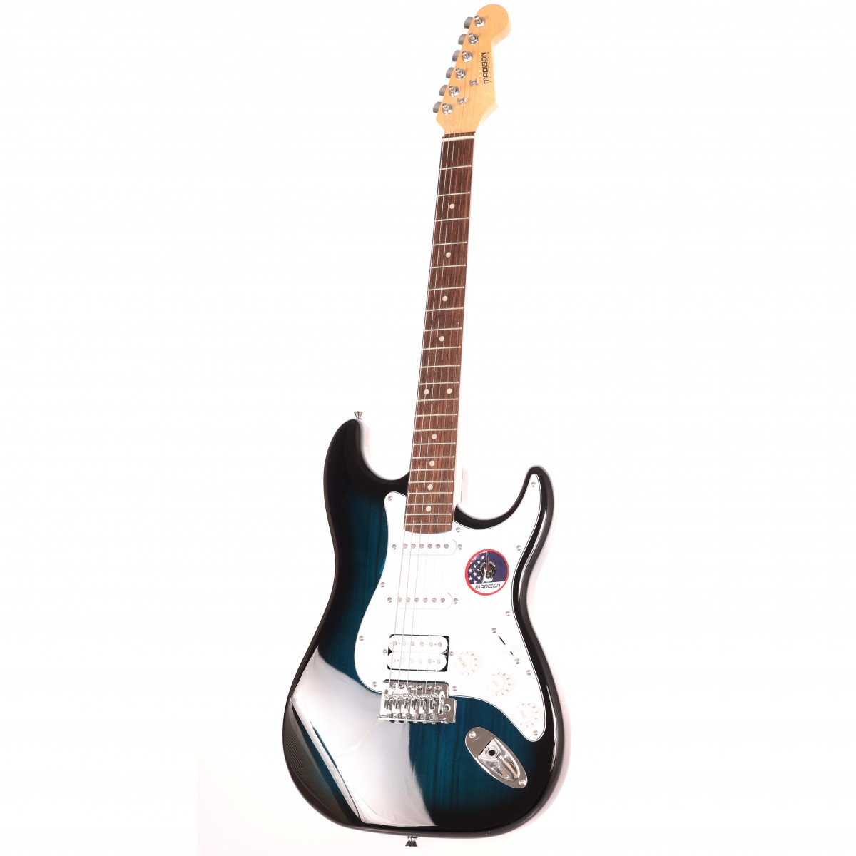 Madison MEG-2BLS Blue Burst Elektro Gitar küçük görsel 5