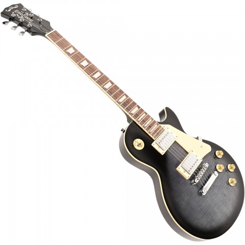 Madison MEG-LPF-TBK Trans Siyah Elektro Gitar küçük görsel 3