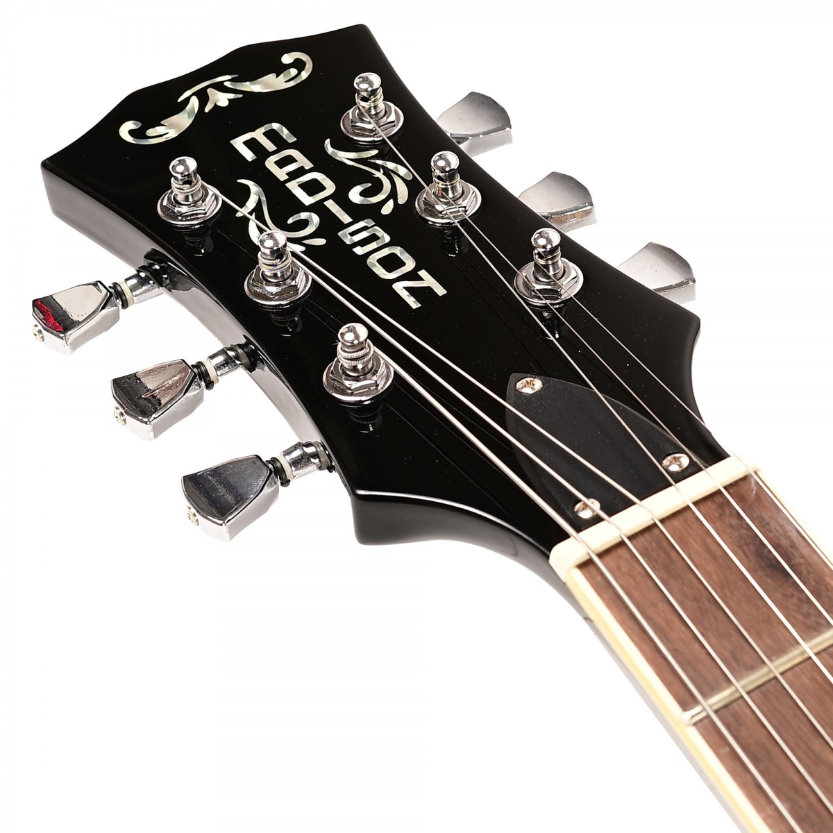 Madison MEG-LPF-TBK Trans Siyah Elektro Gitar küçük görsel 15