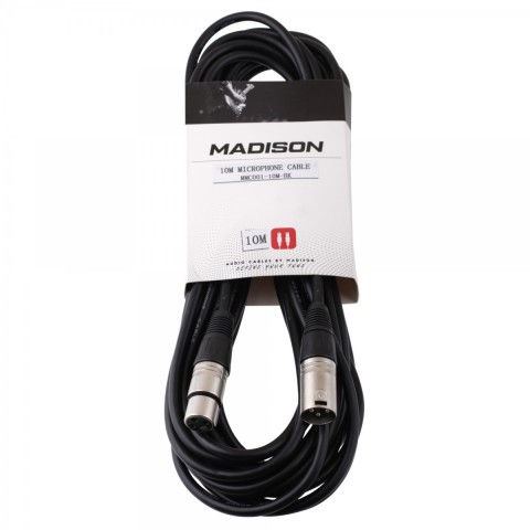 Madison Mikrofon Kablosu 10 Metre- SİYAH küçük görsel 2