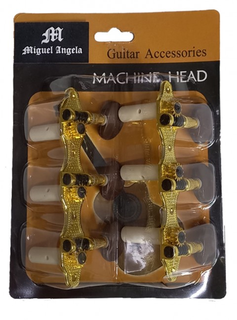 Miguel Angela MAMH7026GD Profesyonel Model Klasik Gitar Burgusu küçük görsel 4