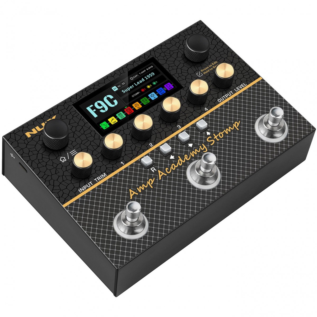 Nux Amp Academy Stomp Modeler Pedal küçük görsel 5