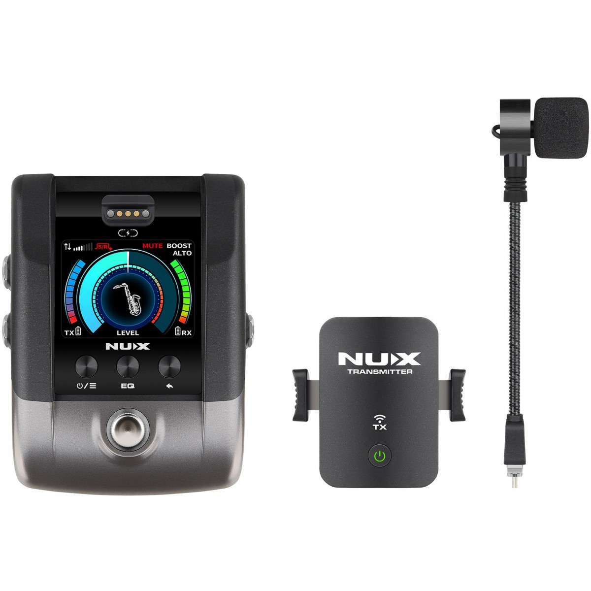 Nux B-6 Pro Kablosuz Saksafon Sistemi küçük görsel 7