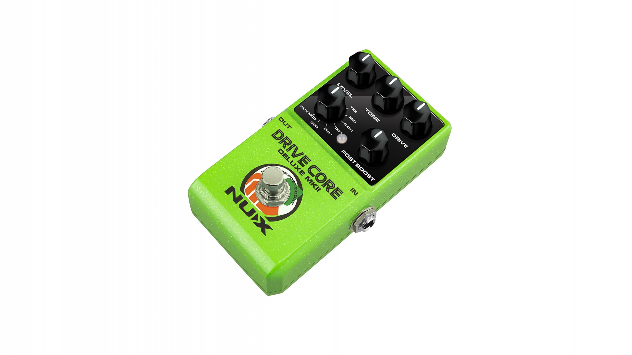 NUX Drive Core Deluxe MKII Overdrive ve Distortion Pedalı küçük görsel 9