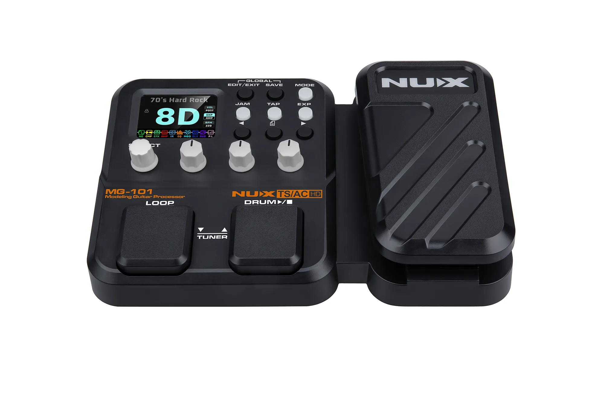 NUX MG-101 Gitar Efekt Prosesörü küçük görsel 4