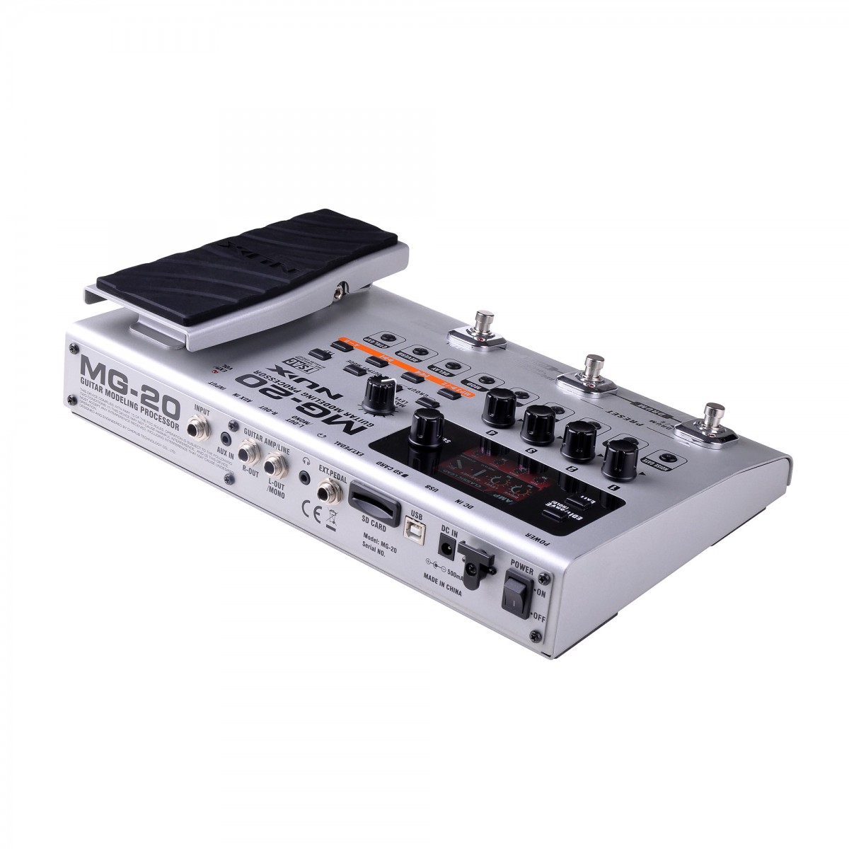 NUX MG-20 Gitar Efekt Prosesörü küçük görsel 3