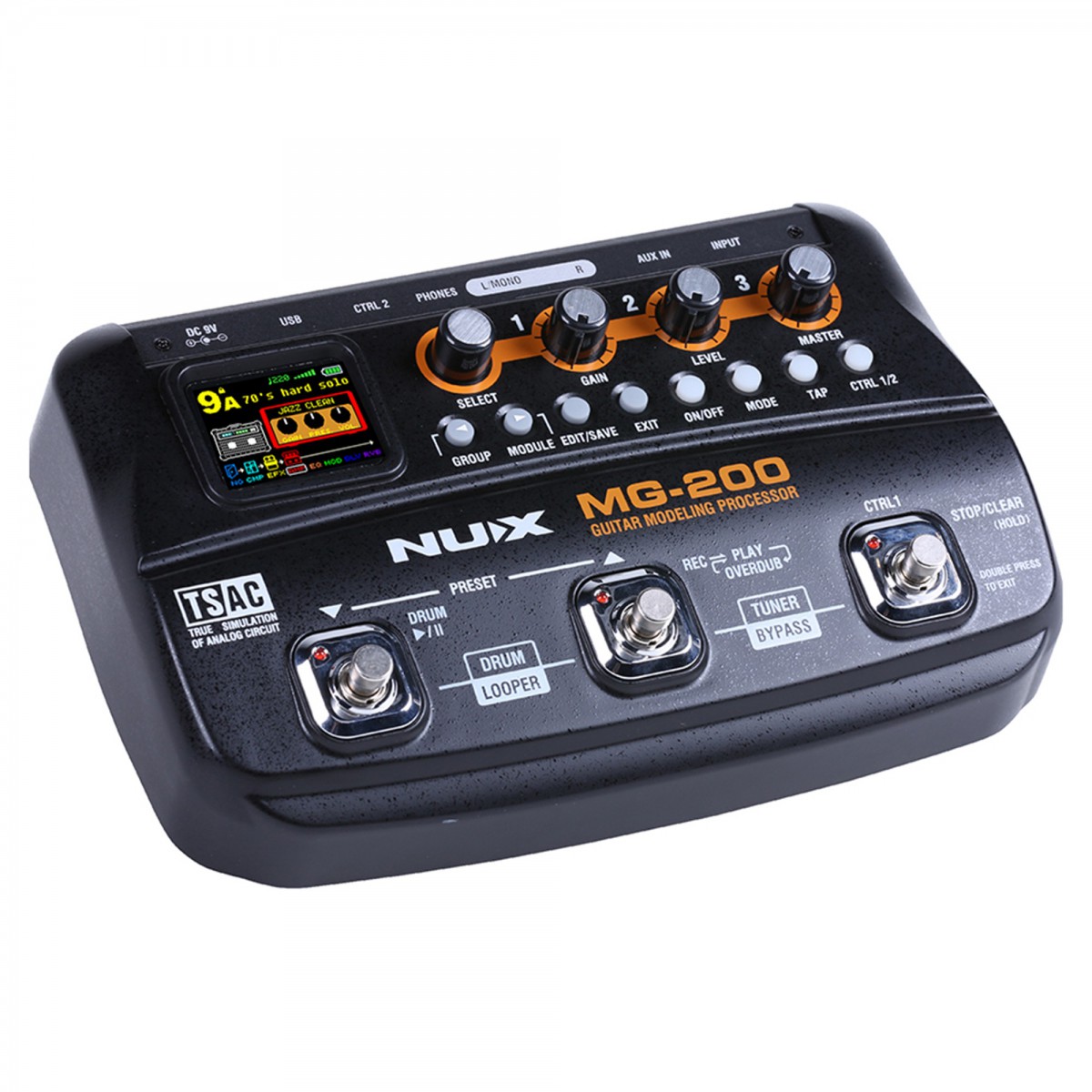 NUX MG-200 Gitar Efekt Prosesörü küçük görsel 2