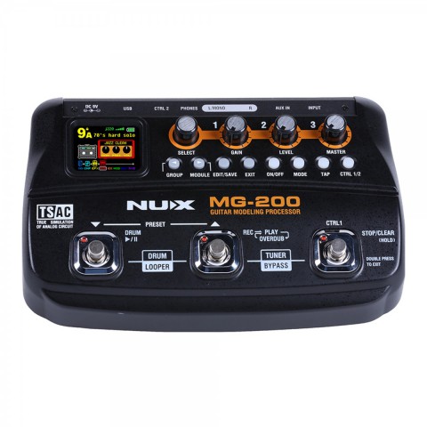 NUX MG-200 Gitar Efekt Prosesörü küçük görsel 5