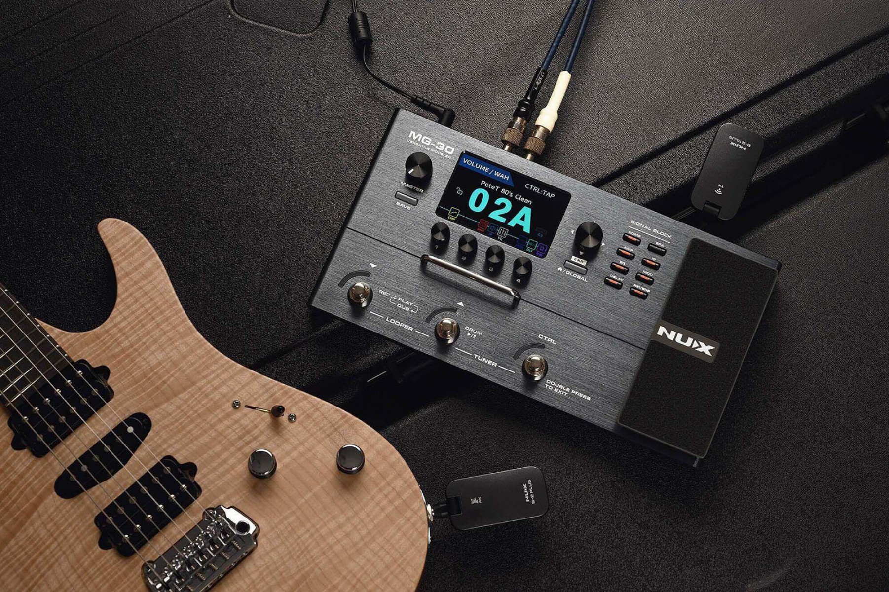 Nux MG-30 Elektro Gitar Prosesörü küçük görsel 5