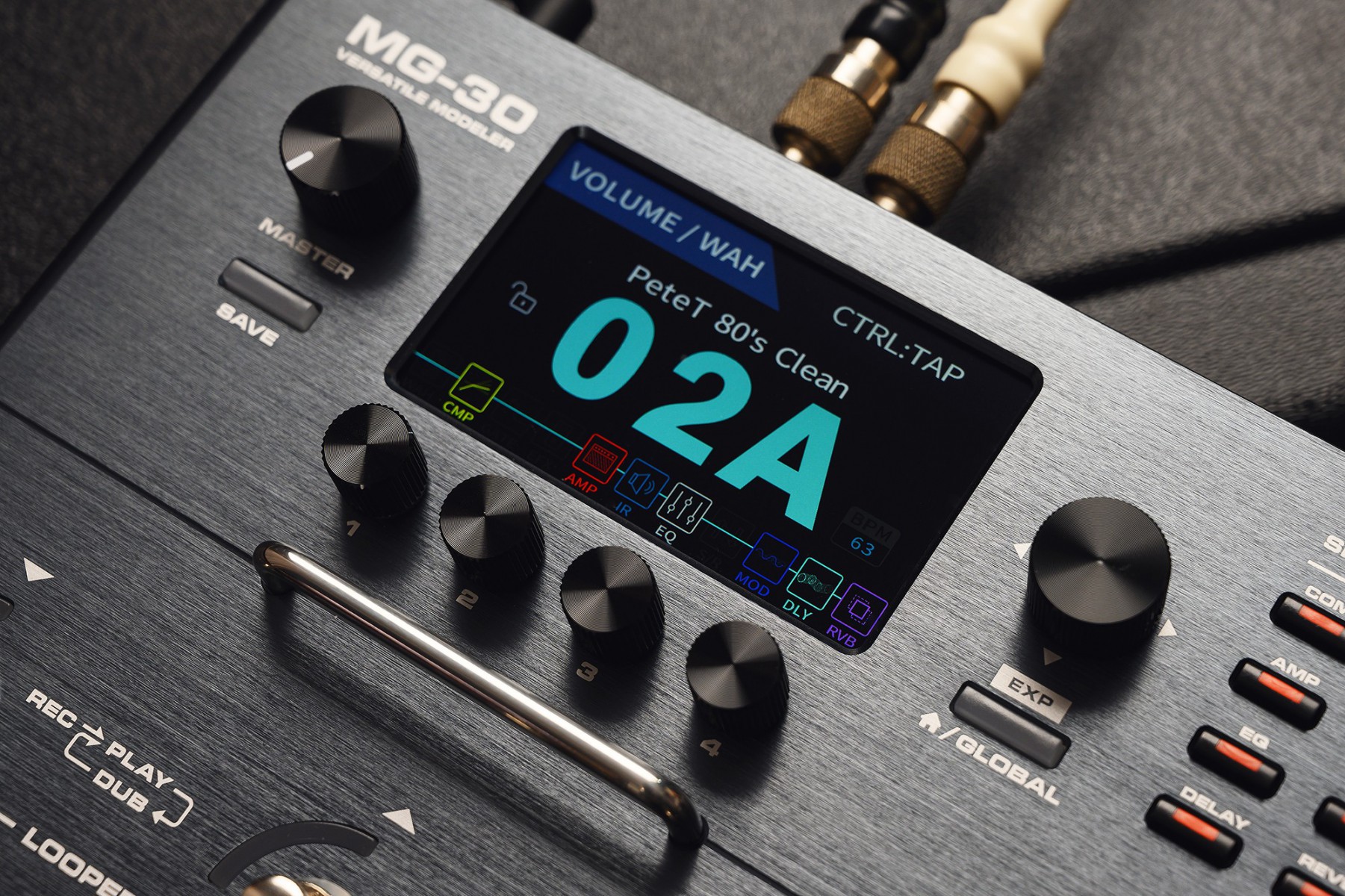 Nux MG-30 Elektro Gitar Prosesörü küçük görsel 6