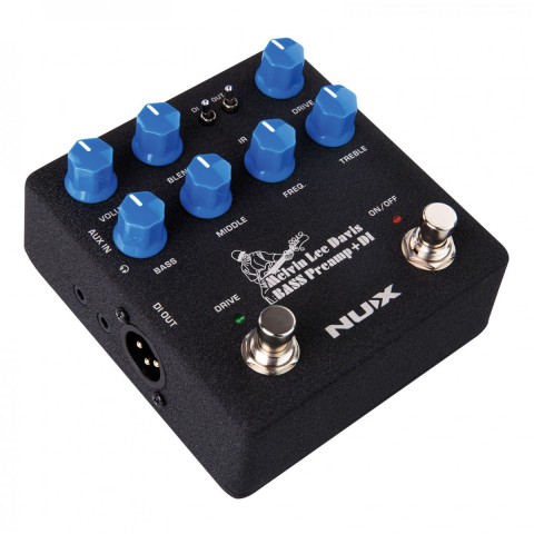 Nux NBP-5 Melvin Lee Davis Signature Bass Preamp + DI Box küçük görsel 6