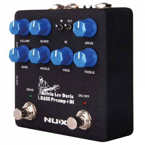 Nux NBP-5 Melvin Lee Davis Signature Bass Preamp + DI Box küçük görsel 7