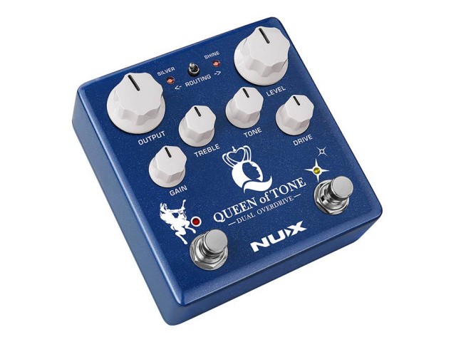 NUX NDO-6 Queen Of Tone Dual Overdrive Pedalı küçük görsel 6