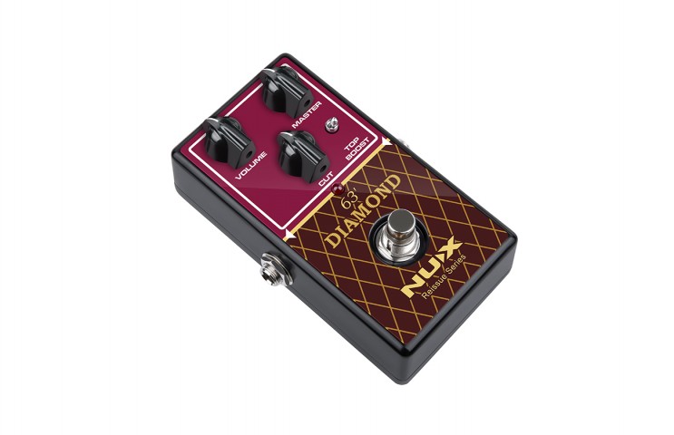 Nux NRO-6 63 Diamond Preamp-Overdrive Pedalı küçük görsel 7