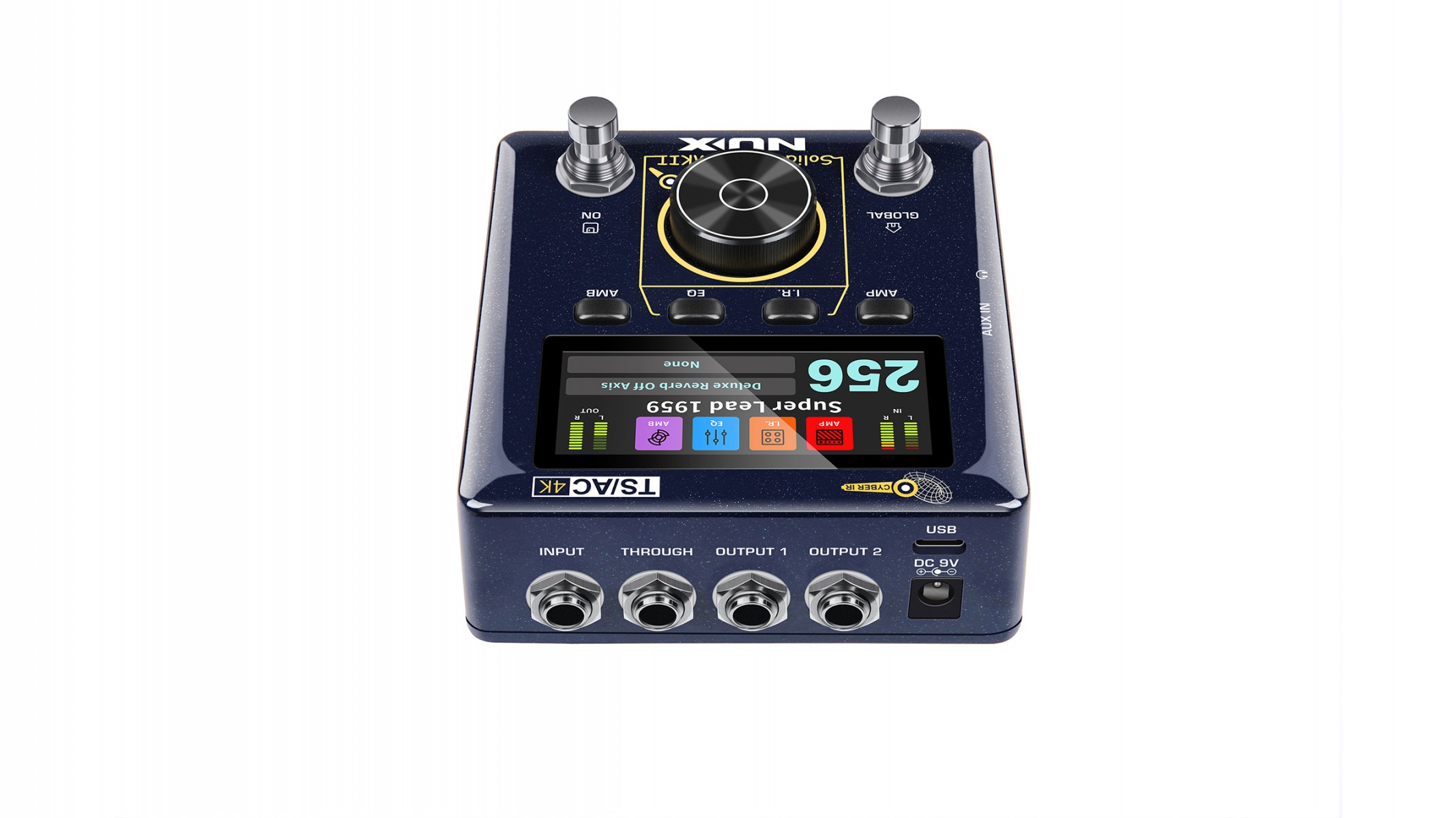 Nux NSS-6 Solid Studio MKII Amfi Modelleme Pedalı küçük görsel 12