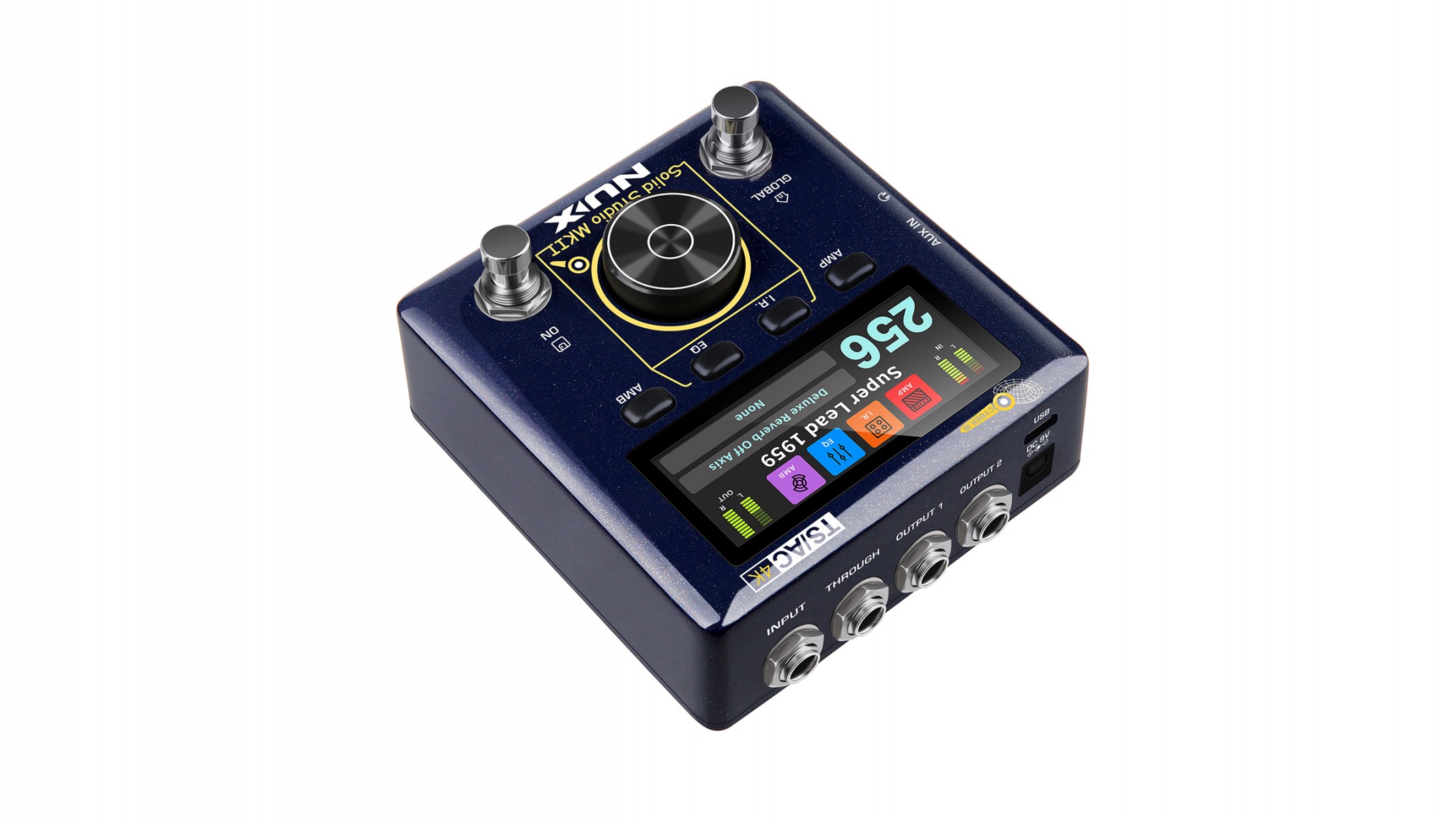 Nux NSS-6 Solid Studio MKII Amfi Modelleme Pedalı küçük görsel 15