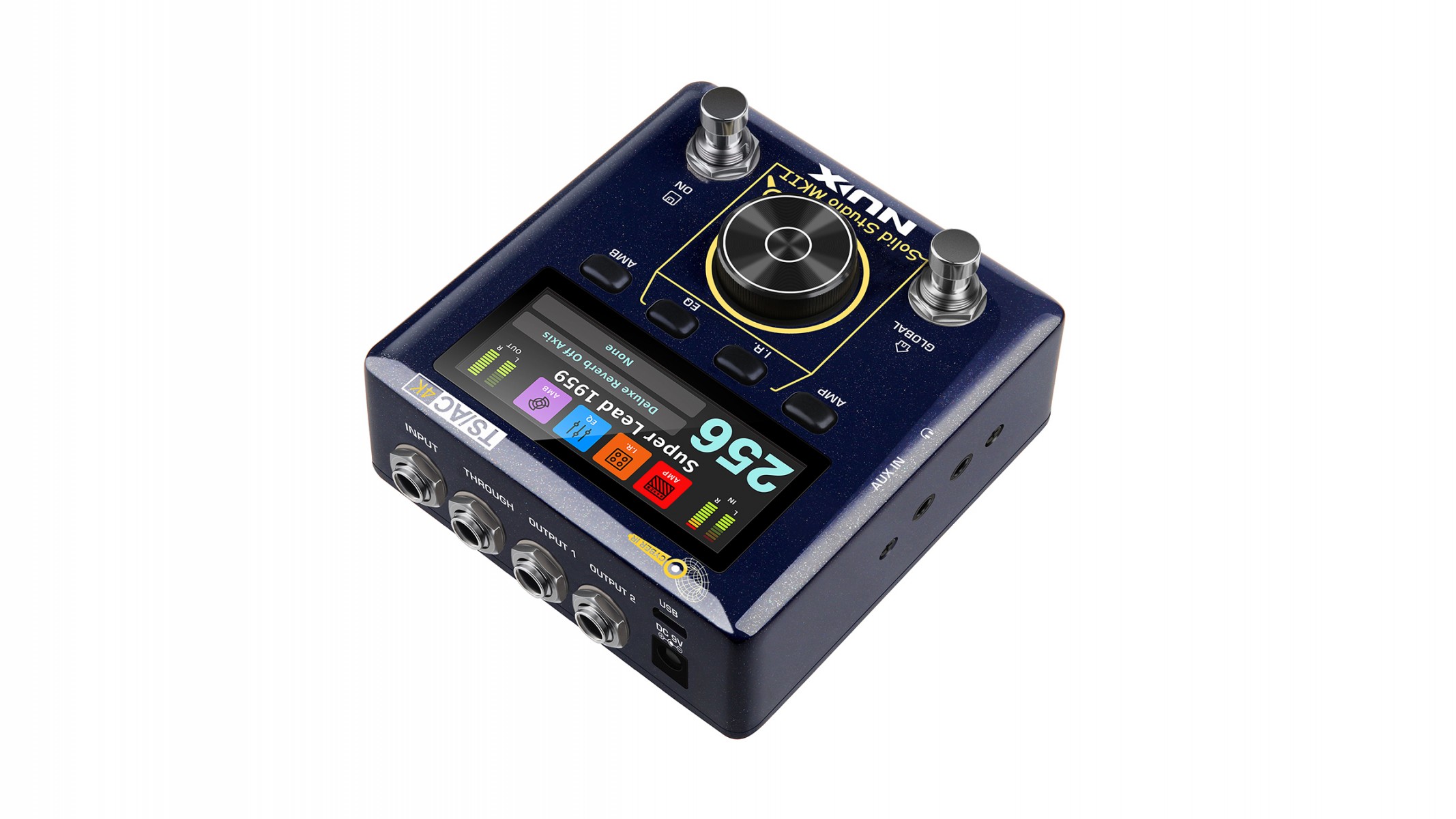 Nux NSS-6 Solid Studio MKII Amfi Modelleme Pedalı küçük görsel 16