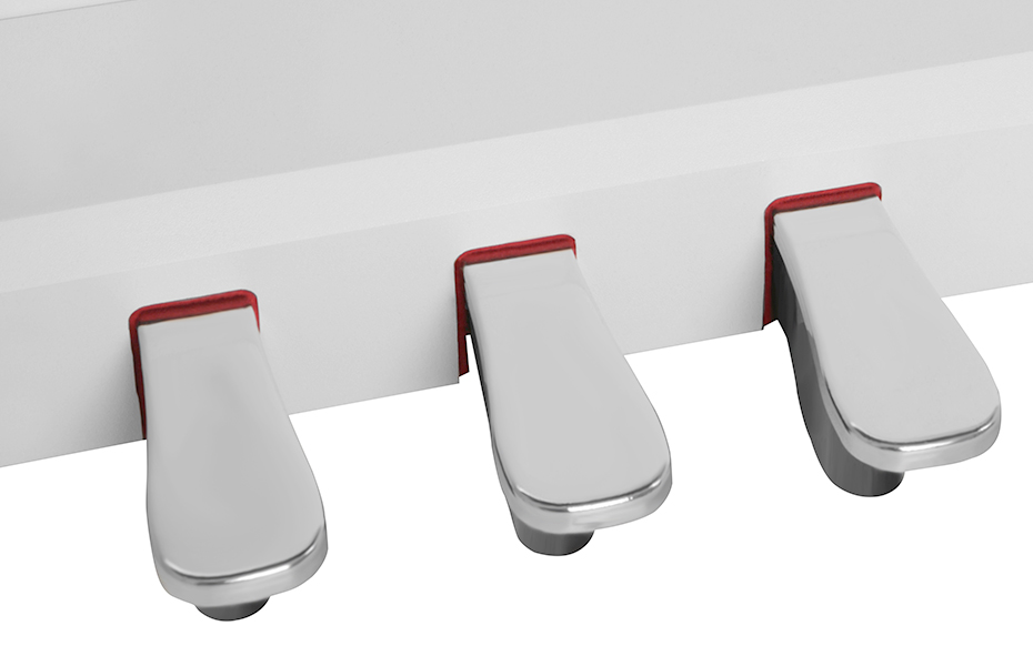 Nux WK-310 Beyaz Dijital Piyano küçük görsel 3