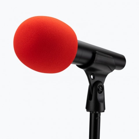 On Stage ASWS58-RD Kırmızı Mikrofon Süngeri küçük görsel 4