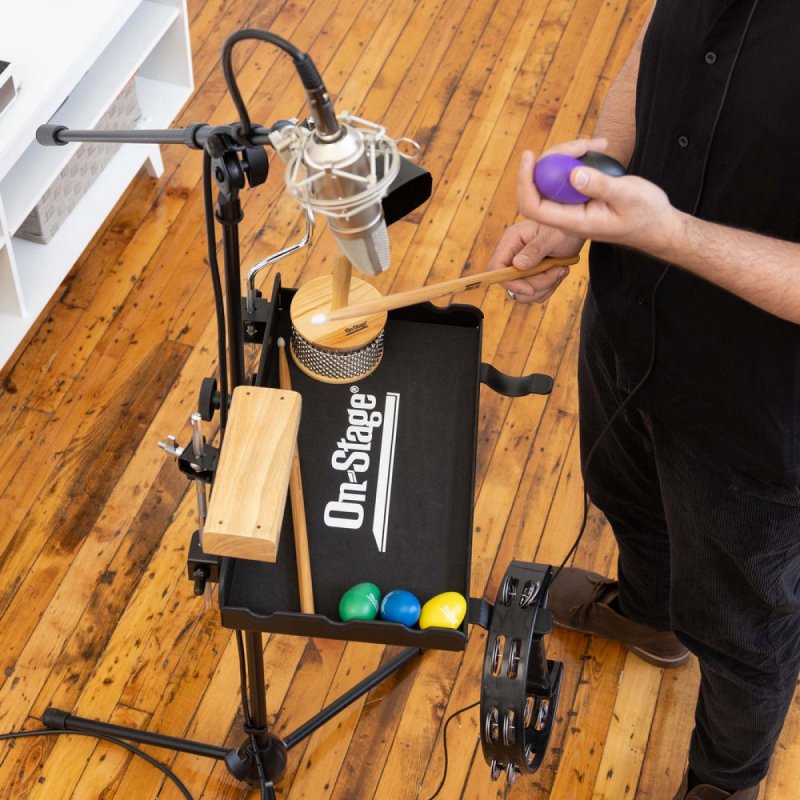 On Stage DPT4000 Standa Monte Perküsyon Masası (Kılıflı) küçük görsel 10