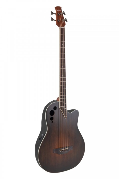 Ovation Applause AEB4-7S 4 Telli  Elektro Akustik Bas Gitar küçük görsel 16