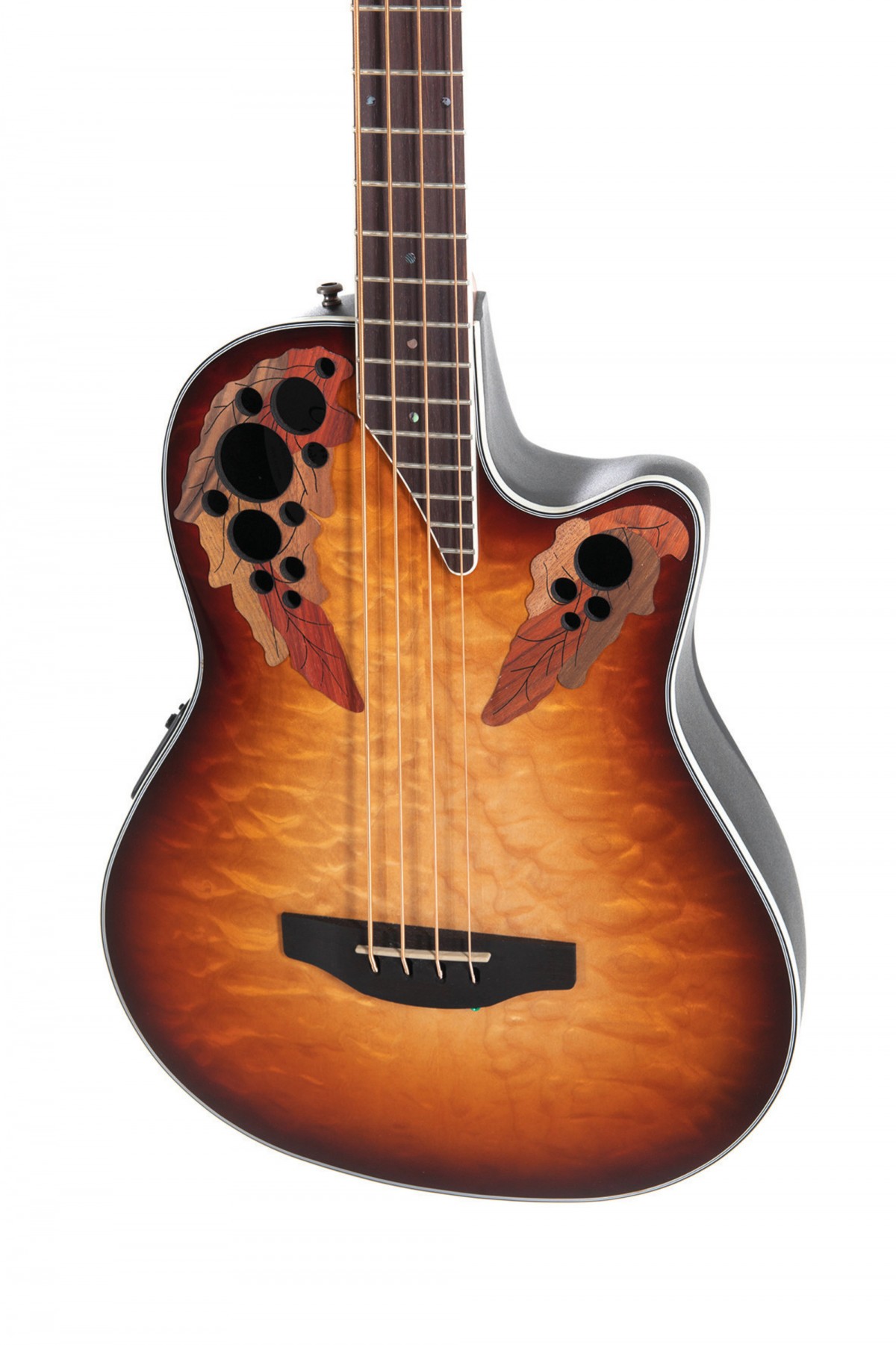 Ovation Cebrity Elite Plus CEB44X-7C-G Elektro Akustik Bas Gitar küçük görsel 11