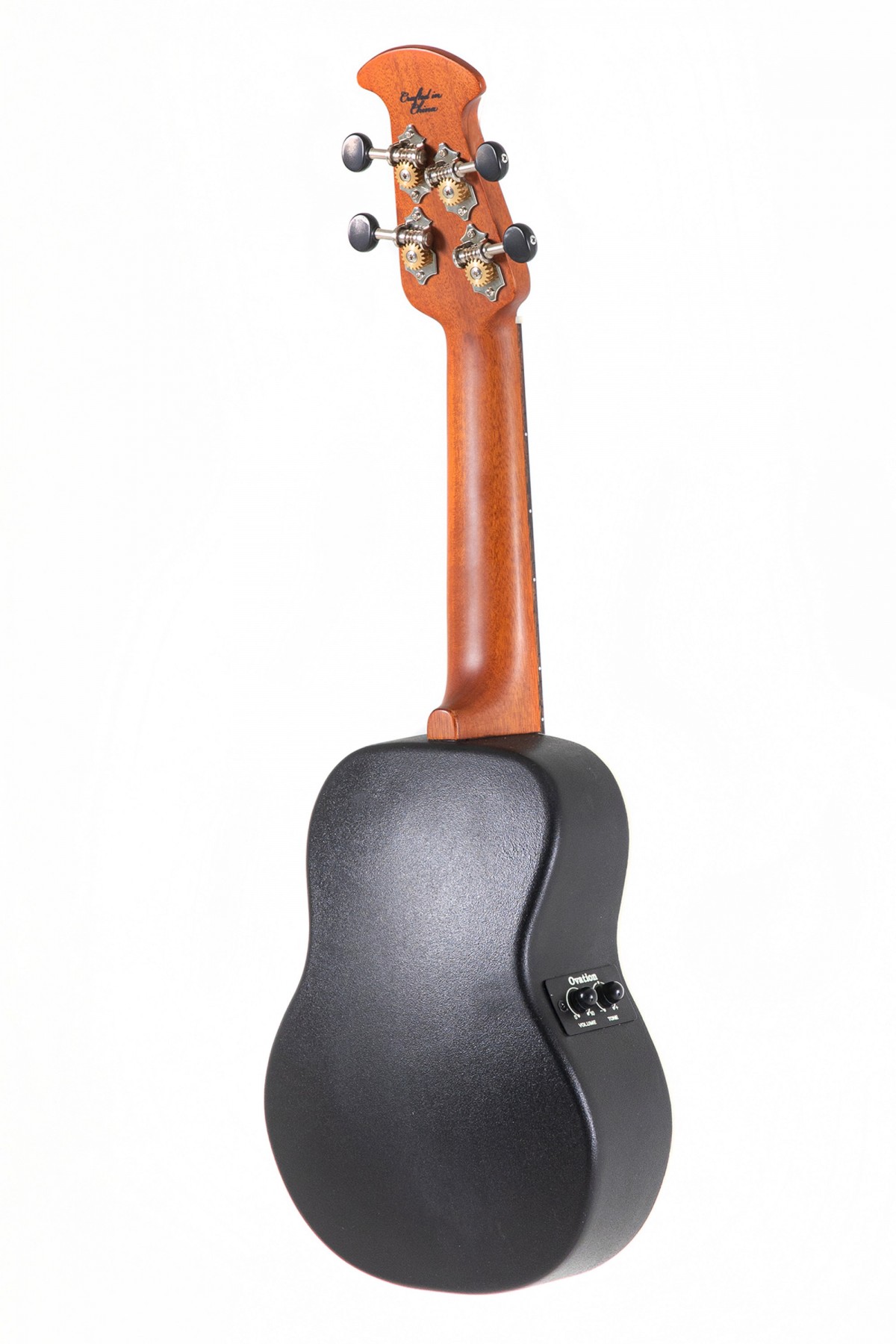 Ovation Celebrity Traditional Plus UCS10P-KOAE-G Elektro Soprano Ukulele küçük görsel 9