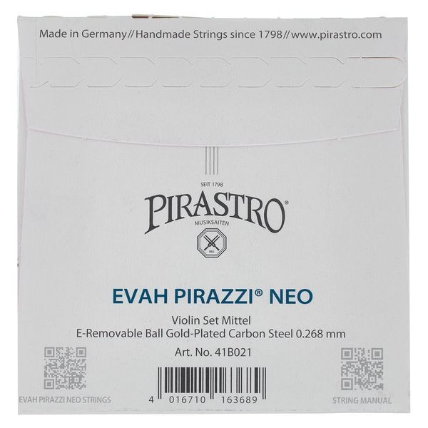 Pirastro Evah Pirazzi Neo Keman Tel Seti küçük görsel 2
