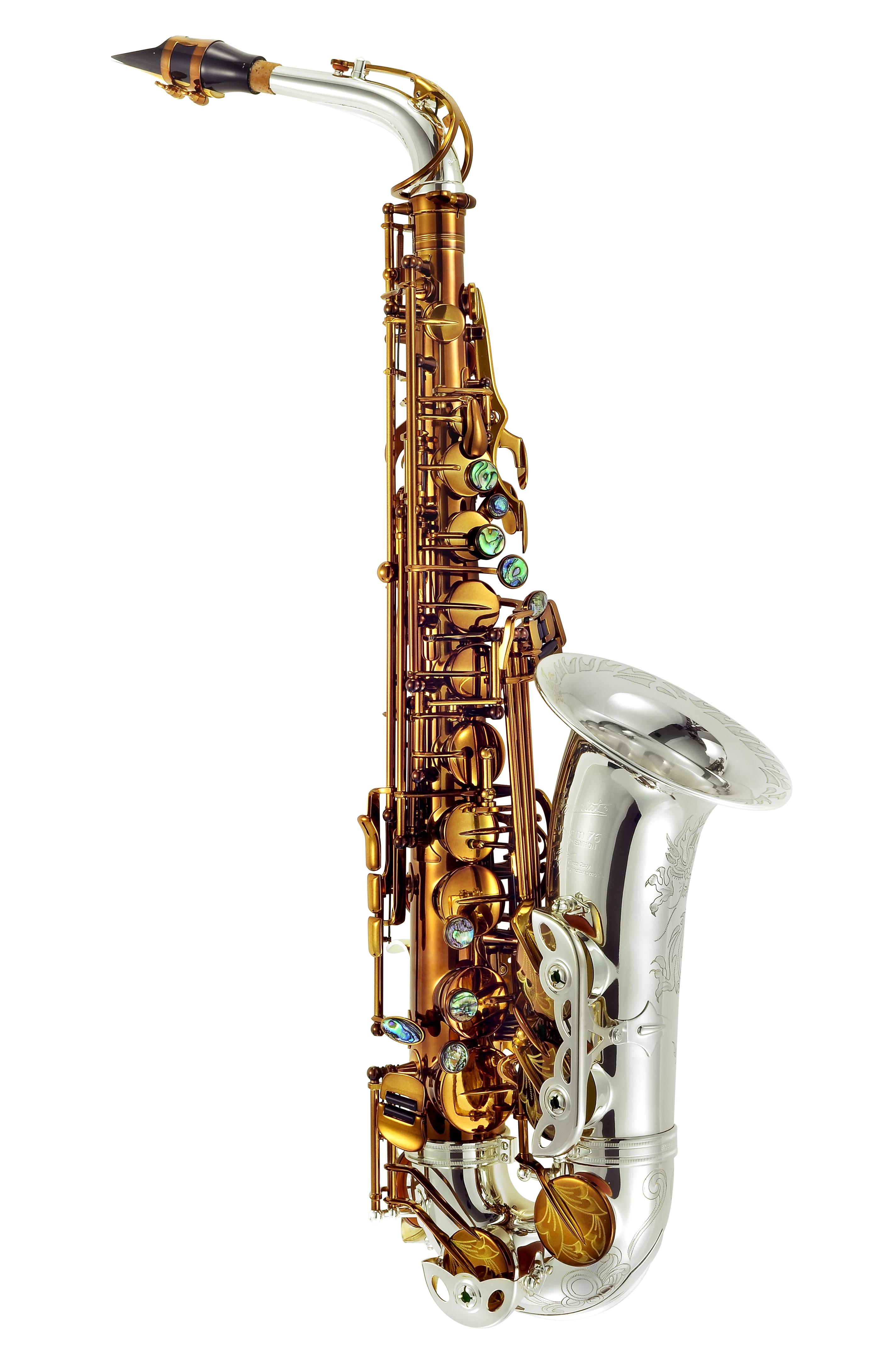 P.Mauriat System 76 3rd Edition GOSS - Greg Osby Signature Profesyonel Alto Saksafon küçük görsel 4