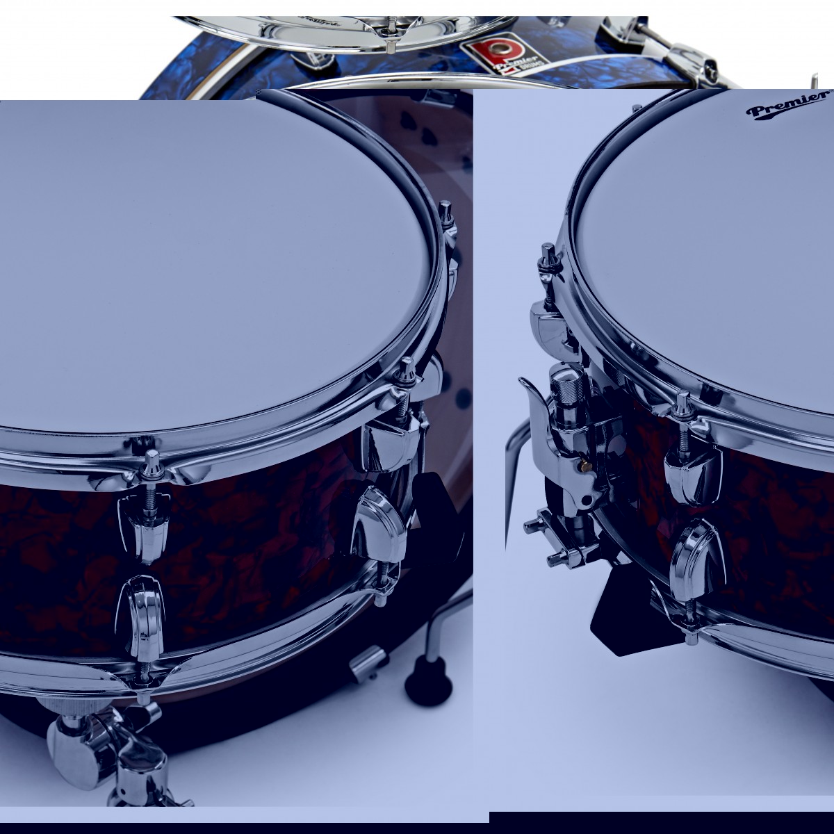 Premier Artist Heritage Serisi 20" 4pc Shell Pack Davul Seti küçük görsel 8