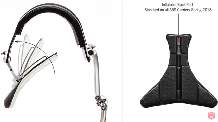 Randall May RMABSBP Profesyonel Bando Davulu Taşıma Aparatı (Carrier) küçük görsel 5