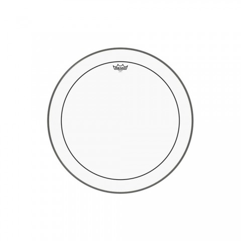 REMO PINSTRIPE® CLEAR 24 inç Kick Derisi küçük görsel 2