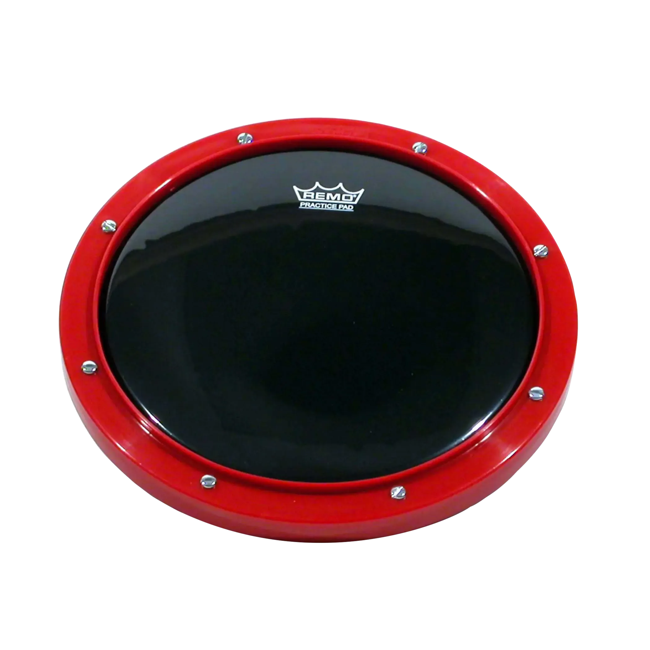 REMO PRACTICE PAD AMBASSADOR EBONY 8 inç Kırmızı küçük görsel 2