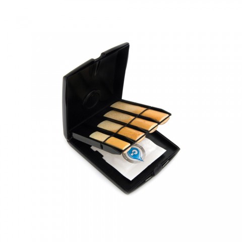 Rico RVASE01 Si Bemol Klarnet & Alto Saksafon Kamışı Kutusu 8'li (Nemlendiricilli) küçük görsel 2