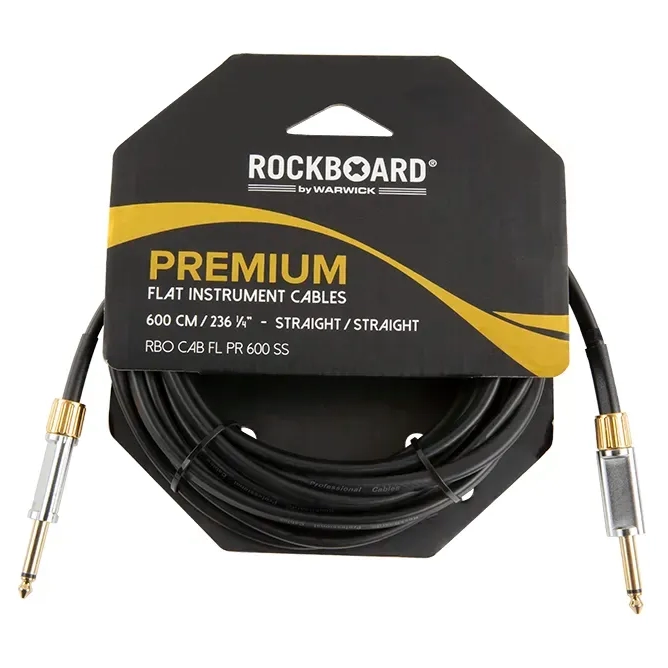 RockBoard Premium Flat Enstrüman Kablosu 6 Metre küçük görsel 7
