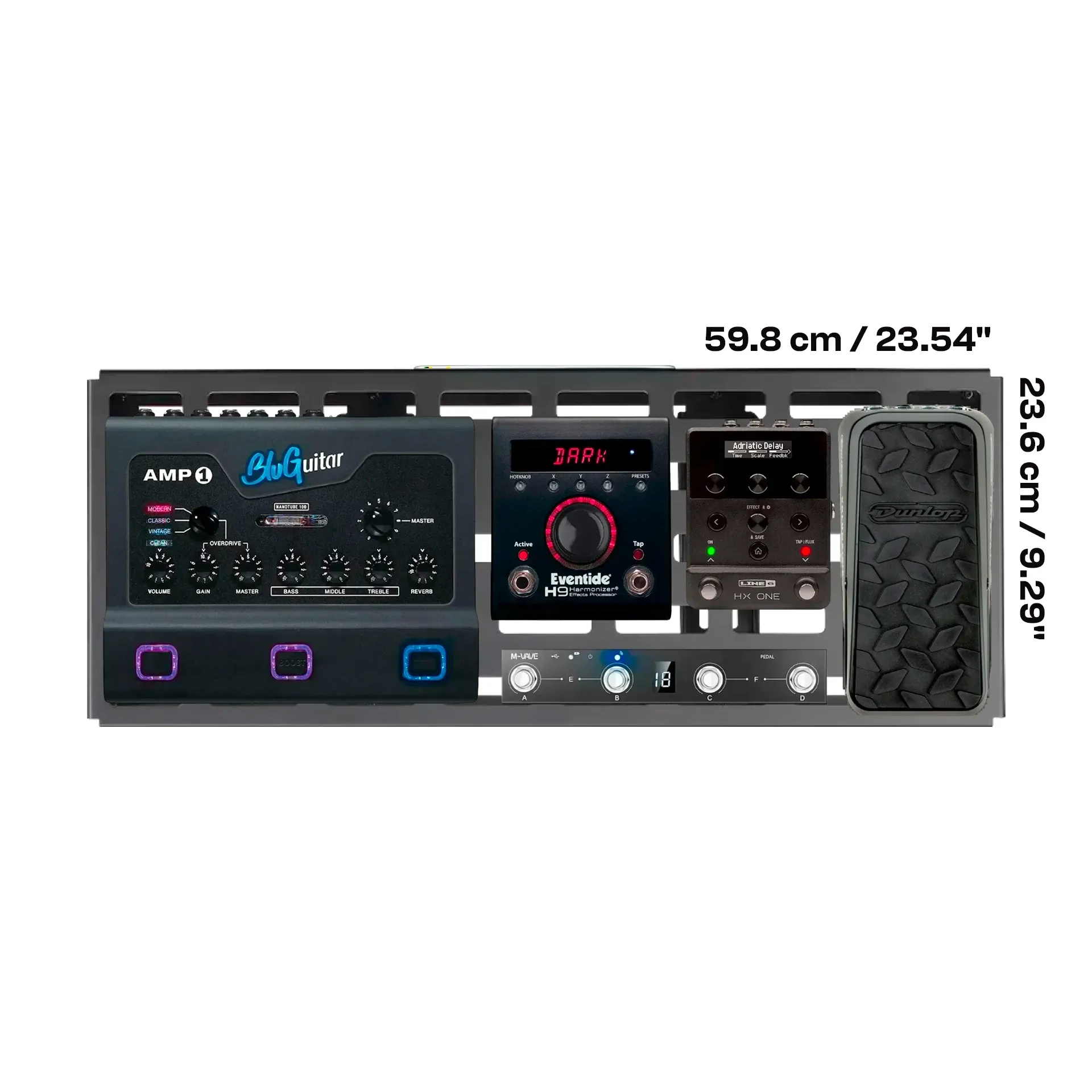 RockBoard TRES 3.2 ve Flight Case küçük görsel 2