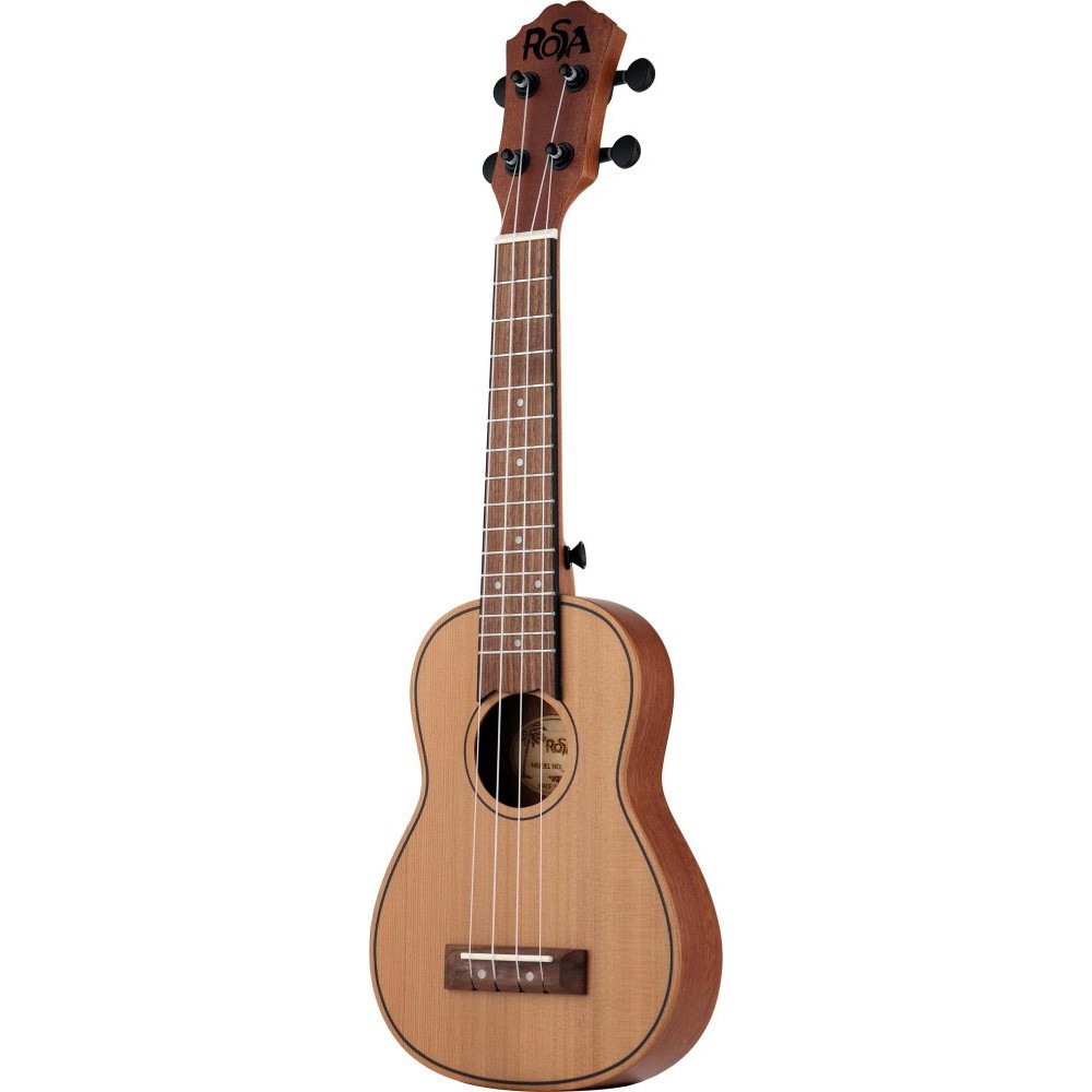 ROSA RUD30 Soprano Ukulele (İnce Kasa) küçük görsel 4