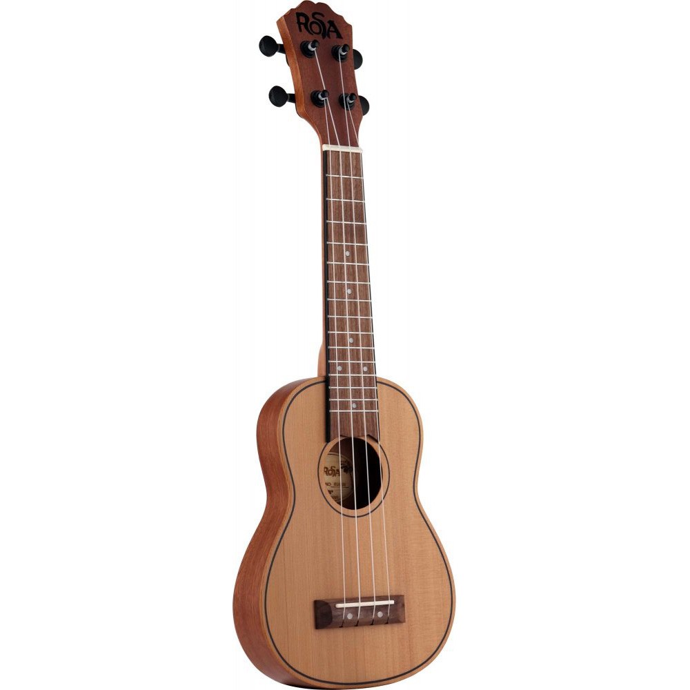 ROSA RUD30 Soprano Ukulele (İnce Kasa) küçük görsel 5