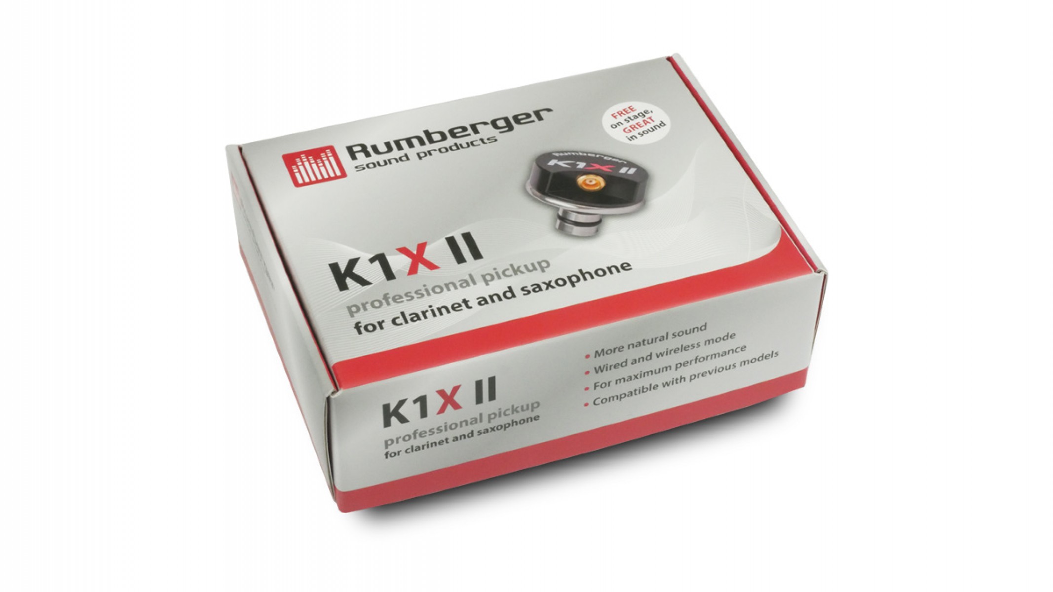 Rumberger K1XII Klarnet Mikrofonu Seti küçük görsel 2