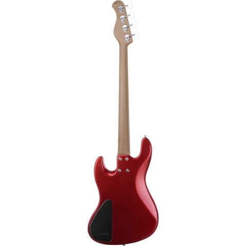 Sadowsky MetroExpress Vintage J/J 21 Perde 4 Telli Bas Gitar – Candy Apple Red Metallic High Polish küçük görsel 4