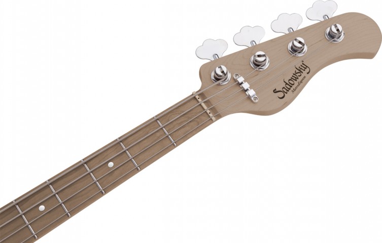 Sadowsky MetroExpress Vintage J/J 21 Perde 4 Telli Bas Gitar – Candy Apple Red Metallic High Polish küçük görsel 9