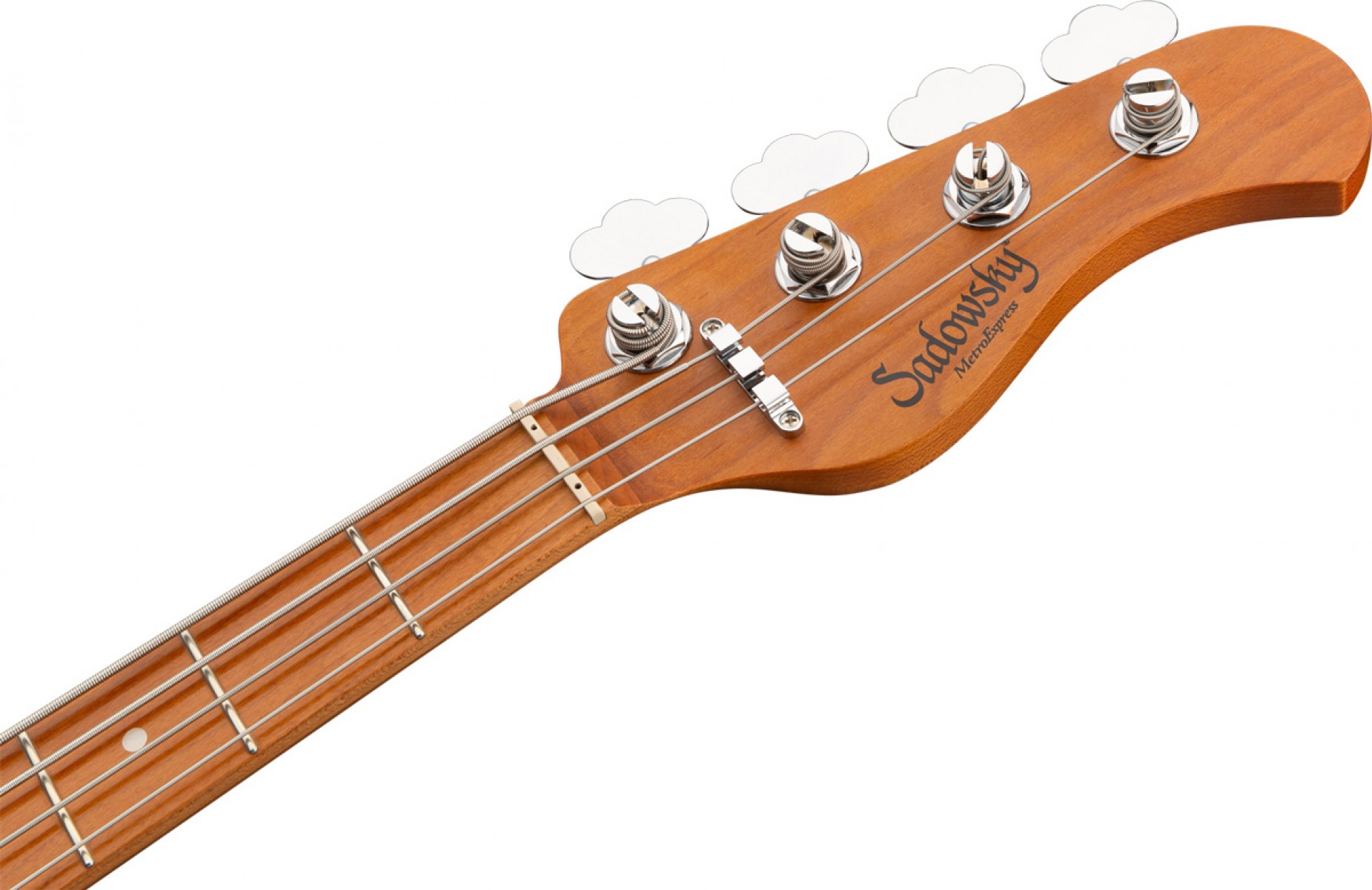 Sadowsky MetroExpress Vintage J/J 21 Perde 4 Telli Bas Gitar – Champagne Metallic High Polish küçük görsel 17