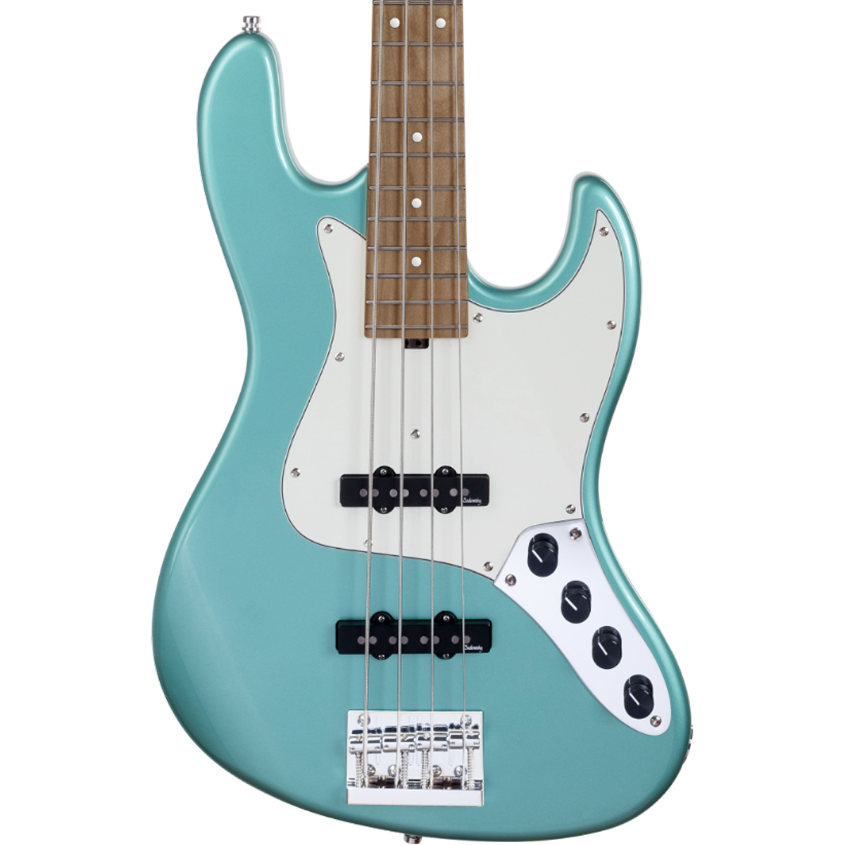 Sadowsky MetroExpress Vintage J/J 21 Perde 4 Telli Bas Gitar – Sage Green Metallic High Polish