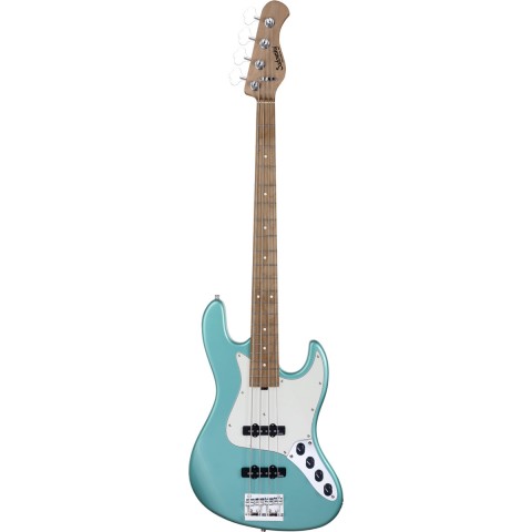 Sadowsky MetroExpress Vintage J/J 21 Perde 4 Telli Bas Gitar – Sage Green Metallic High Polish küçük görsel 3